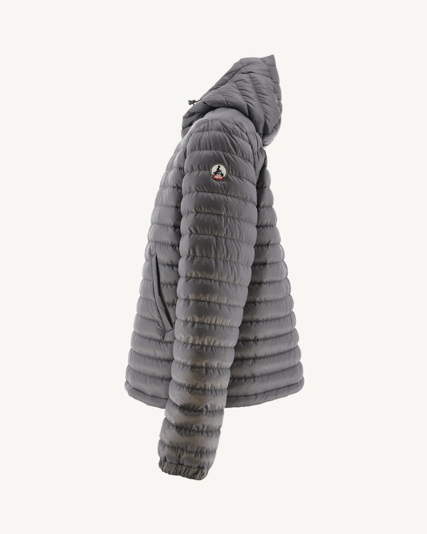Donzen Jassen & Jacks-JOTT Doudoune Reversible A Capuche Monogram Anthra/Anthra Bergen 5040 Monogram Anthra/Anthra