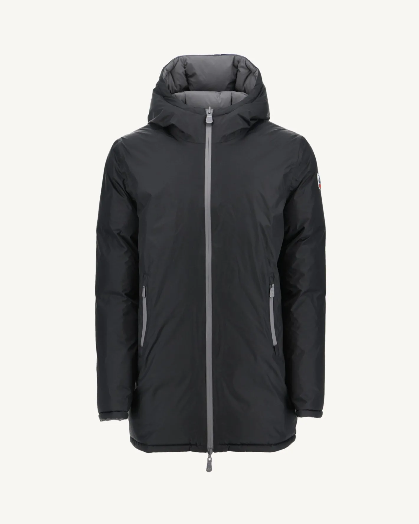 Donzen Jassen & Jacks-JOTT Doudoune Reversible A Capuche Grand Froid Noir/Anthracite Toronto 9990 Noir/Anthracite
