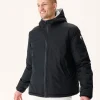 Donzen Jassen & Jacks-JOTT Doudoune Reversible A Capuche Noir/Gris Clair Bergen 9902 Black/Soft Grey