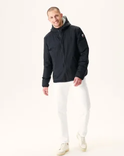Donzen Jassen & Jacks-JOTT Doudoune Reversible A Capuche Noir/Gris Clair Bergen 9902 Black/Soft Grey