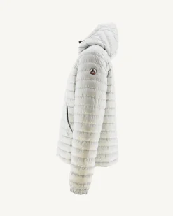 Donzen Jassen & Jacks-JOTT Doudoune Reversible A Capuche Noir/Gris Clair Bergen 9902 Black/Soft Grey