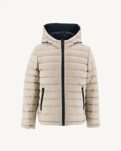 Donzen Jassen-JOTT Doudoune Reversible A Capuche Enfant Noir/Beige Zurich 988 Noir/Beige