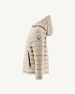 Donzen Jassen-JOTT Doudoune Reversible A Capuche Enfant Noir/Beige Zurich 988 Noir/Beige