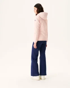 Donzen Jassen & Jacks-JOTT Doudoune Reversible A Capuche Rose Clair/Beige Vienne 4630 Soft Pink/Beige