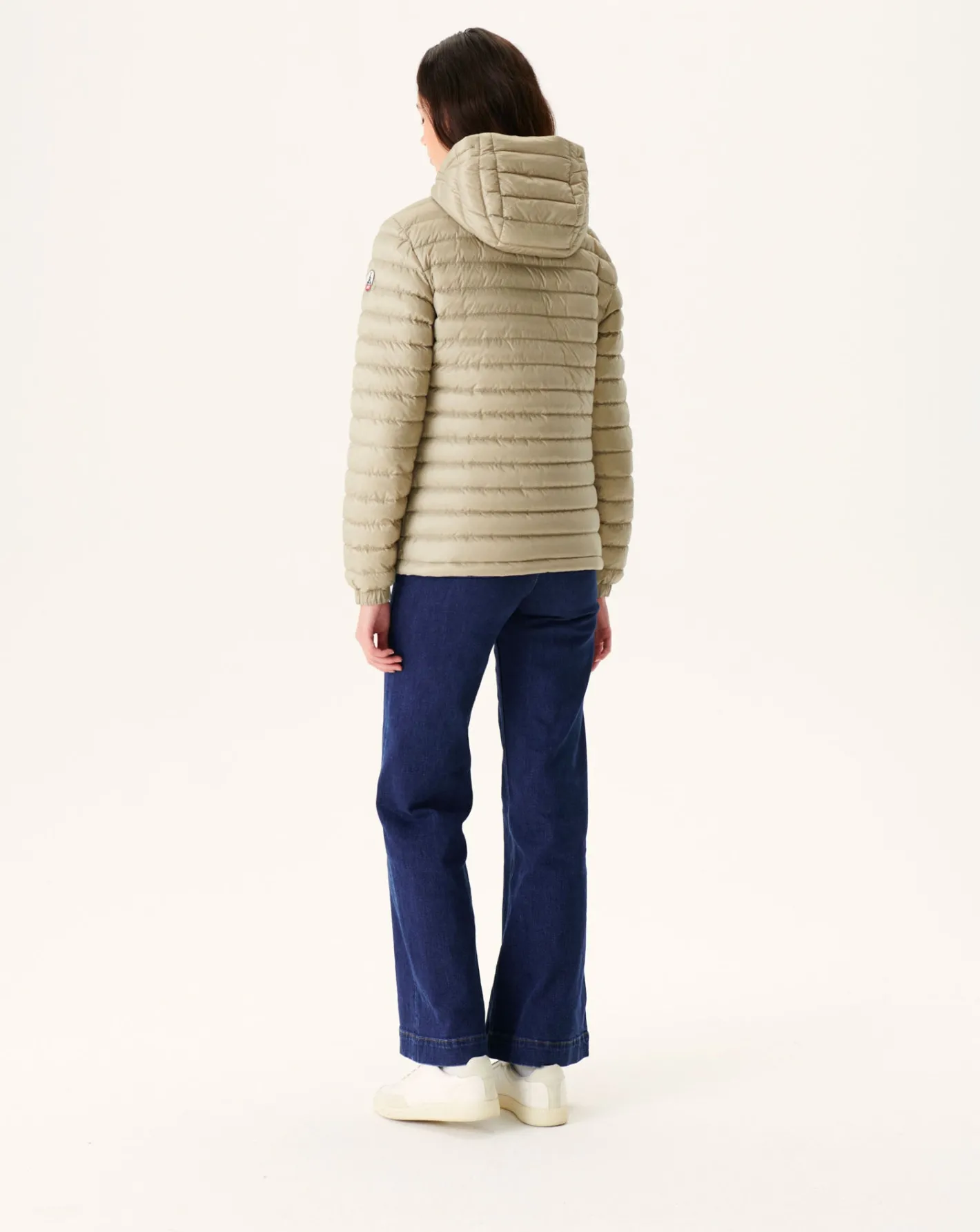 Donzen Jassen & Jacks-JOTT Doudoune Reversible A Capuche Rose Clair/Beige Vienne 4630 Soft Pink/Beige