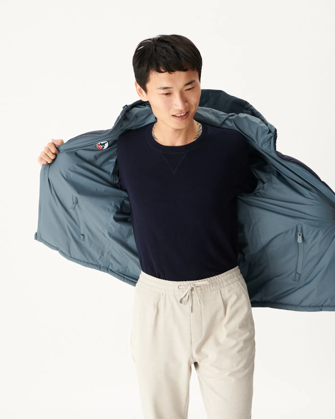 Donzen Jassen & Jacks-JOTT Doudoune Reversible A Capuche Grand Froid Bleu/Marine Aspen 109 Bleu/Marine