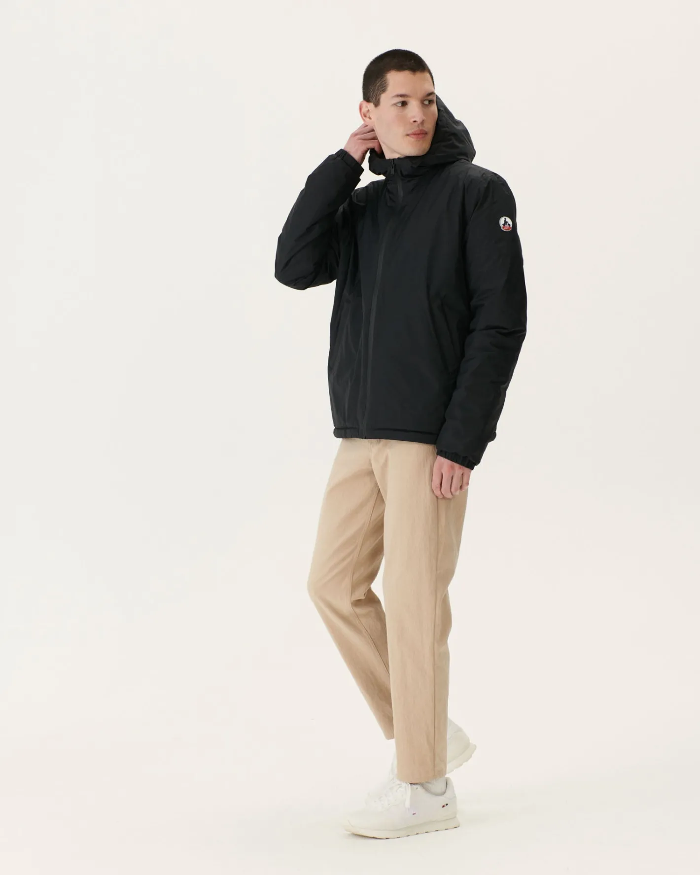 Donzen Jassen & Jacks-JOTT Doudoune Reversible A Capuche Noir Bergen 999 Noir