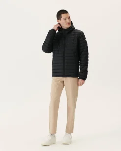 Donzen Jassen & Jacks-JOTT Doudoune Reversible A Capuche Noir Bergen 999 Noir