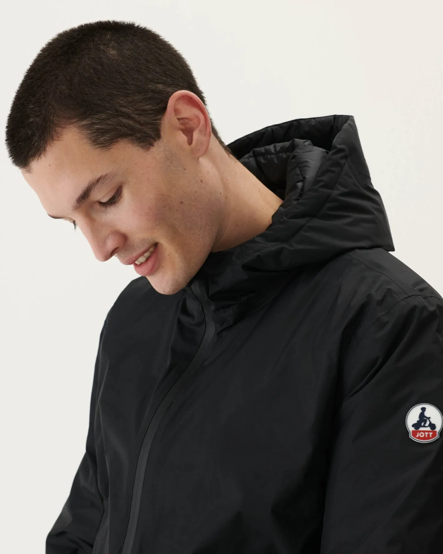 Donzen Jassen & Jacks-JOTT Doudoune Reversible A Capuche Noir Bergen 999 Noir