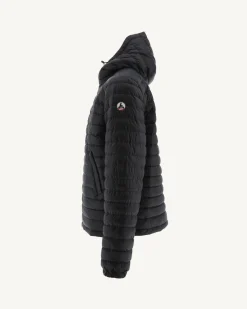 Donzen Jassen & Jacks-JOTT Doudoune Reversible A Capuche Noir Bergen 999 Noir