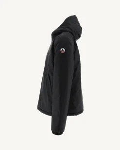 Donzen Jassen & Jacks-JOTT Doudoune Reversible A Capuche Noir Bergen 999 Noir