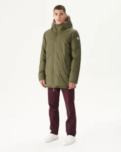 Donzen Jassen & Jacks-JOTT Doudoune Reversible A Capuche Grand Froid Army/Beige Toronto 852 Army/Beige