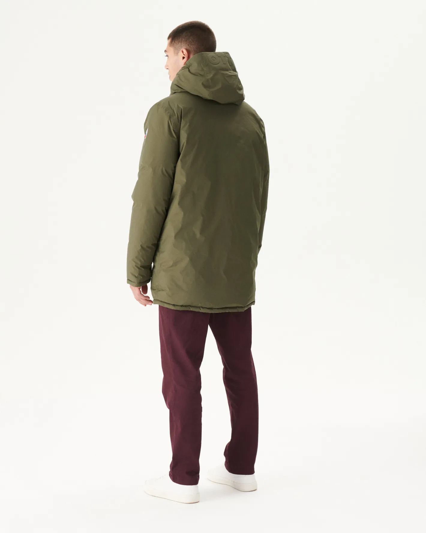 Donzen Jassen & Jacks-JOTT Doudoune Reversible A Capuche Grand Froid Army/Beige Toronto 852 Army/Beige