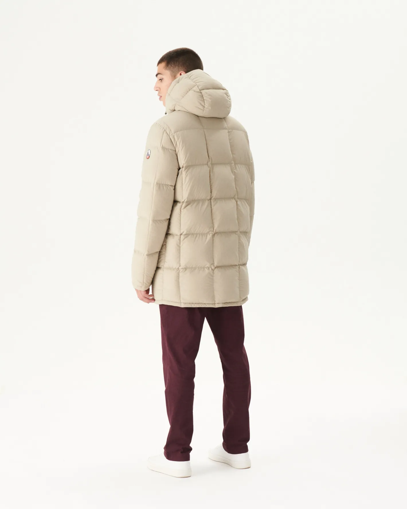 Donzen Jassen & Jacks-JOTT Doudoune Reversible A Capuche Grand Froid Army/Beige Toronto 852 Army/Beige