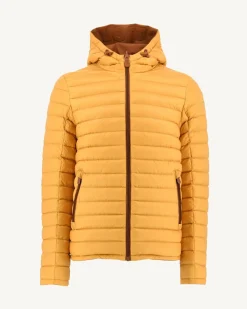Donzen Jassen & Jacks-JOTT Doudoune Reversible A Capuche Caramel/Moutarde Bergen 828 Caramel/Moutarde