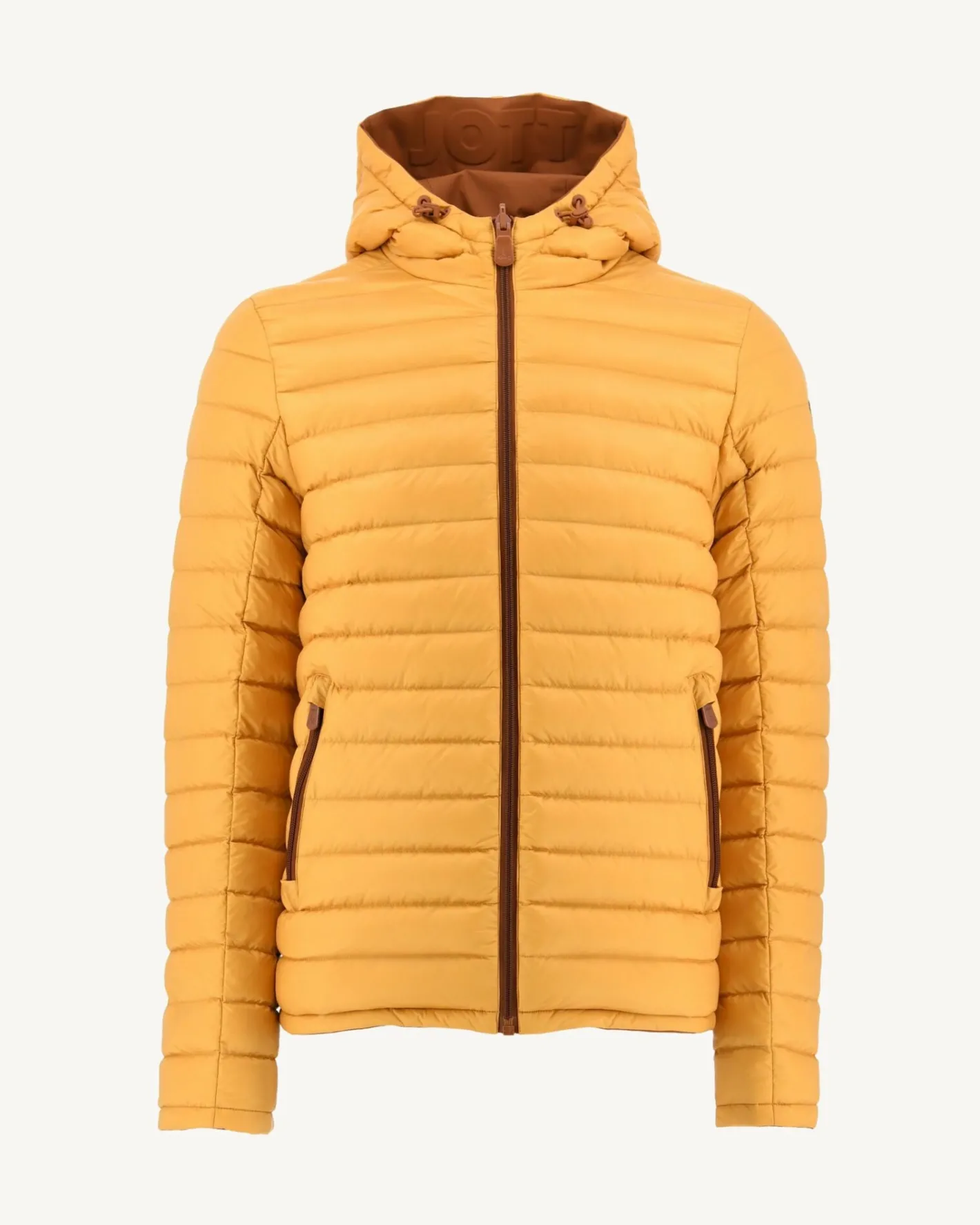 Donzen Jassen & Jacks-JOTT Doudoune Reversible A Capuche Caramel/Moutarde Bergen 828 Caramel/Moutarde