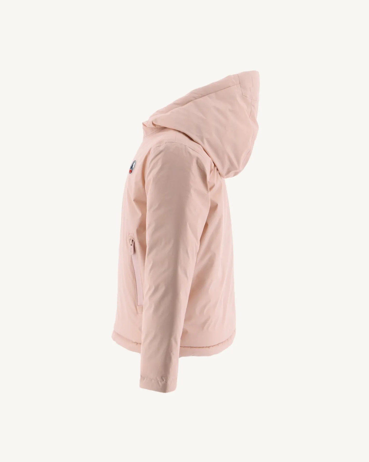 Donzen Jassen-JOTT Doudoune Reversible A Capuche Enfant Rose Pale/Aubergine Zurich 454 Rose Pale/Aubergine