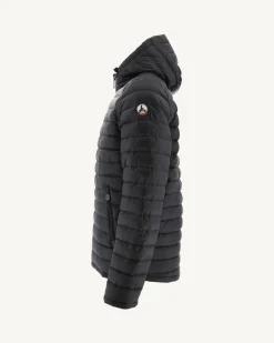 Donzen Jassen & Jacks-JOTT Doudoune Reversible A Capuche Print Militaire/Noir Bergen 278 Print Militaire/Noir