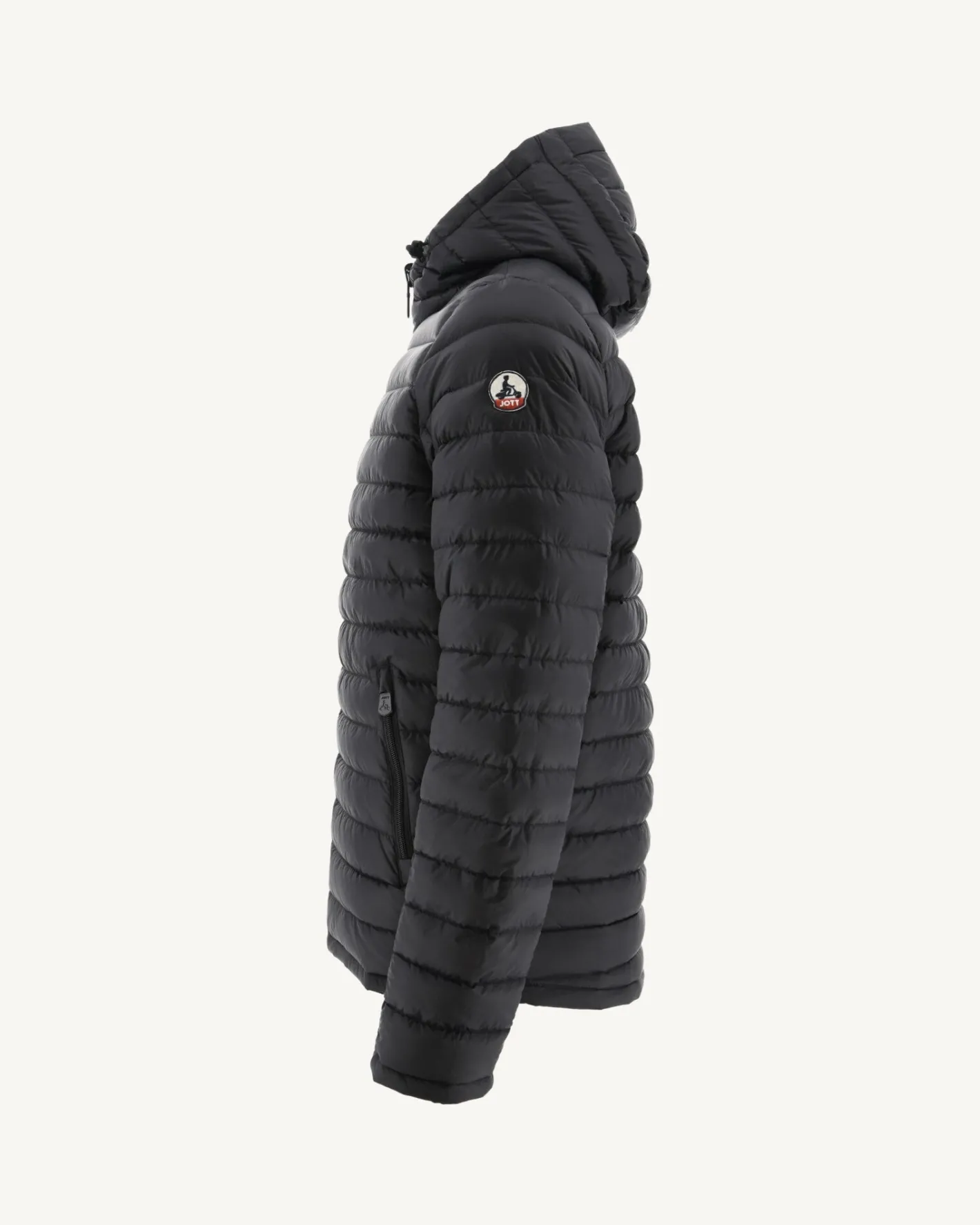 Donzen Jassen & Jacks-JOTT Doudoune Reversible A Capuche Print Militaire/Noir Bergen 278 Print Militaire/Noir