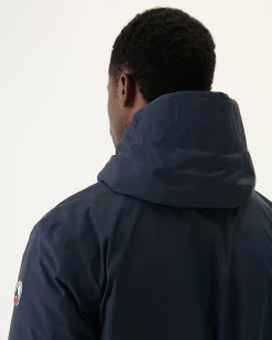 Donzen Jassen & Jacks-JOTT Doudoune Reversible A Capuche Marine Bergen 104 Marine