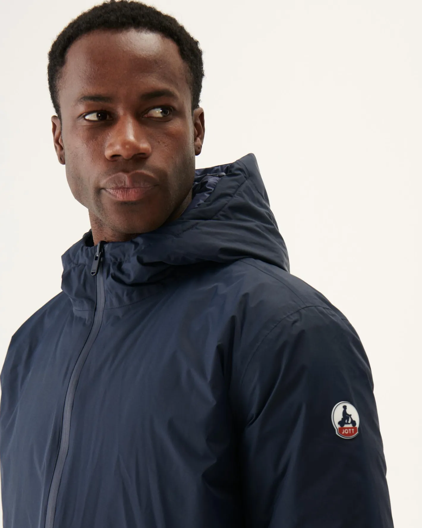 Donzen Jassen & Jacks-JOTT Doudoune Reversible A Capuche Marine Bergen 104 Marine