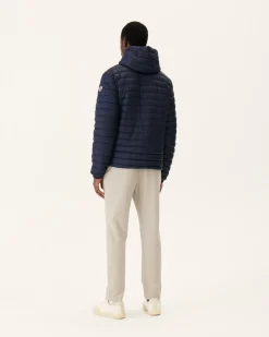 Donzen Jassen & Jacks-JOTT Doudoune Reversible A Capuche Marine Bergen 104 Marine