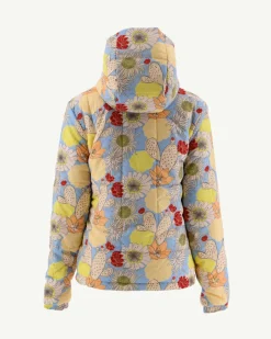 Donzen Jassen & Jacks-JOTT Doudoune Reversible A Capuche Ultralight Ecru/Bohemian Bleu Kara 8953 Off-White/Bohemian Blue