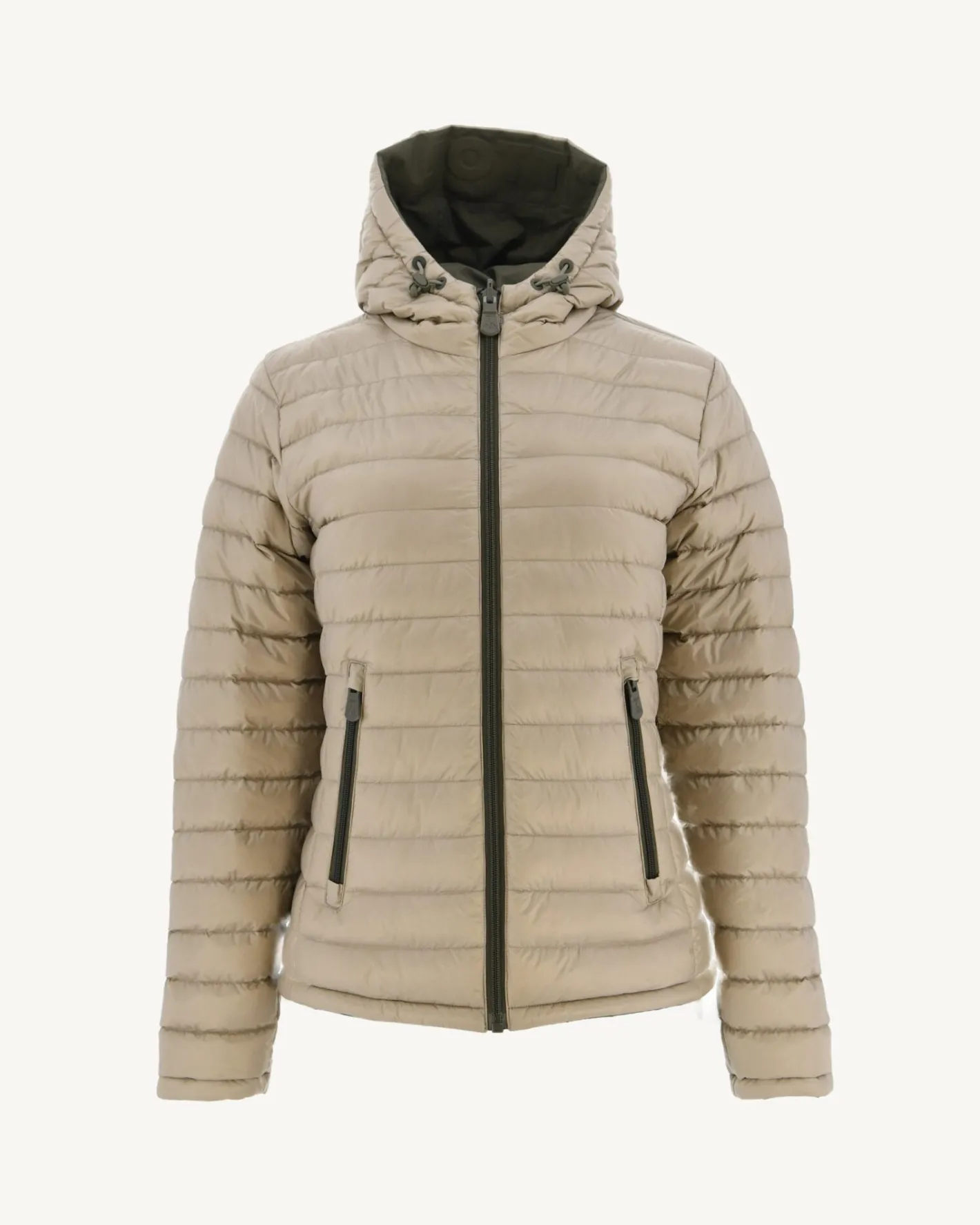 Donzen Jassen & Jacks-JOTT Doudoune Reversible Army/Beige Vienne 852 Army/Beige