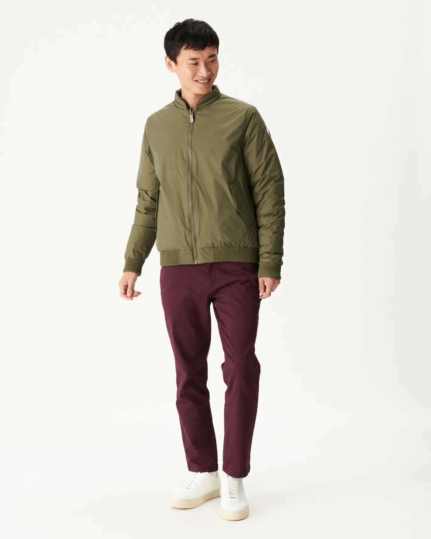 Donzen Jassen & Jacks-JOTT Doudoune Reversible Army/Beige Bombay 852 Army/Beige