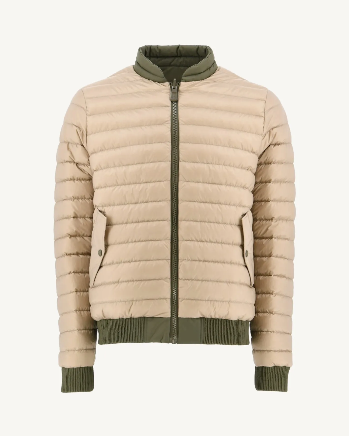 Donzen Jassen & Jacks-JOTT Doudoune Reversible Army/Beige Bombay 852 Army/Beige
