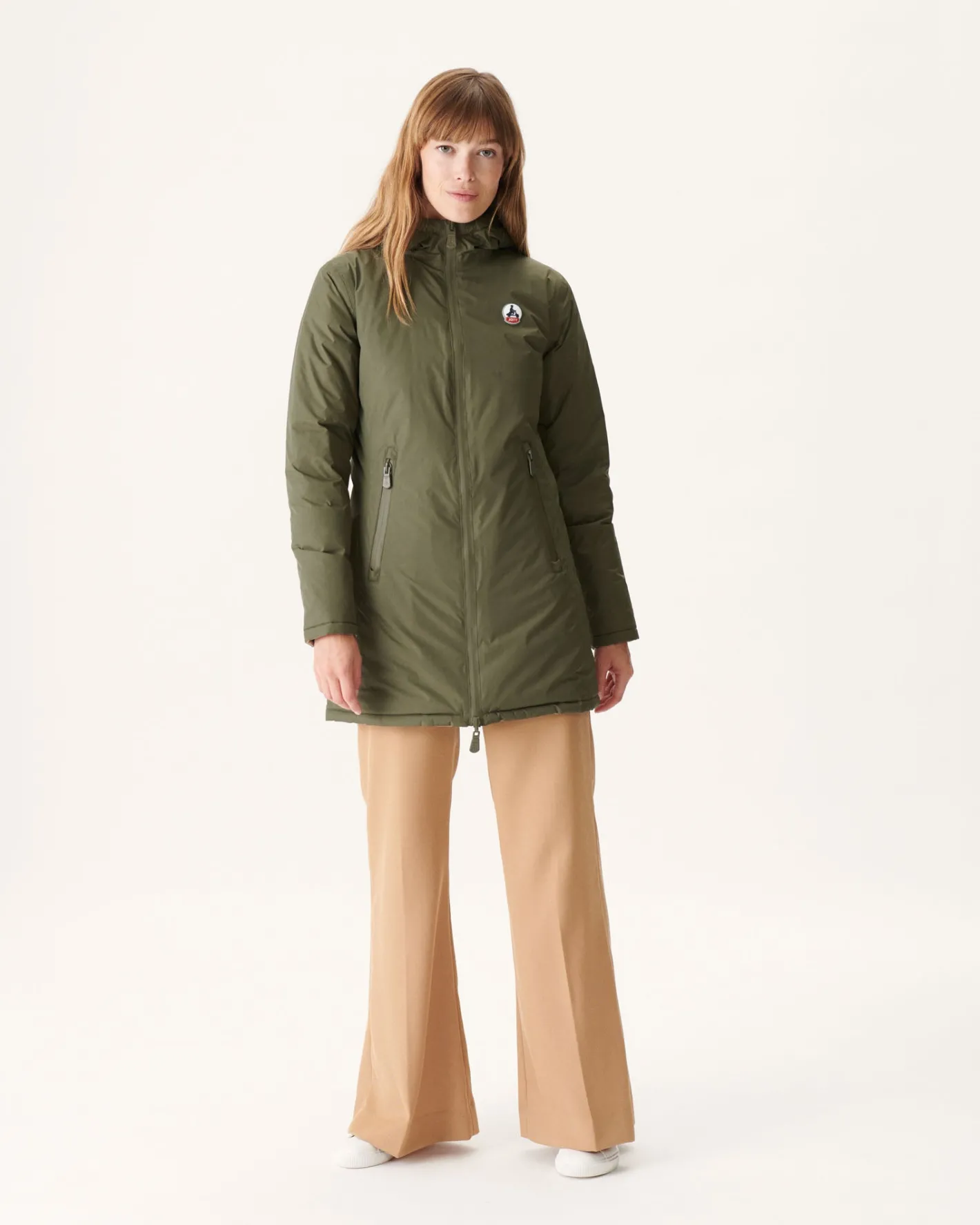 Donzen Jassen & Jacks-JOTT Doudoune Reversible Army/Beige Moscou 852 Army/Beige