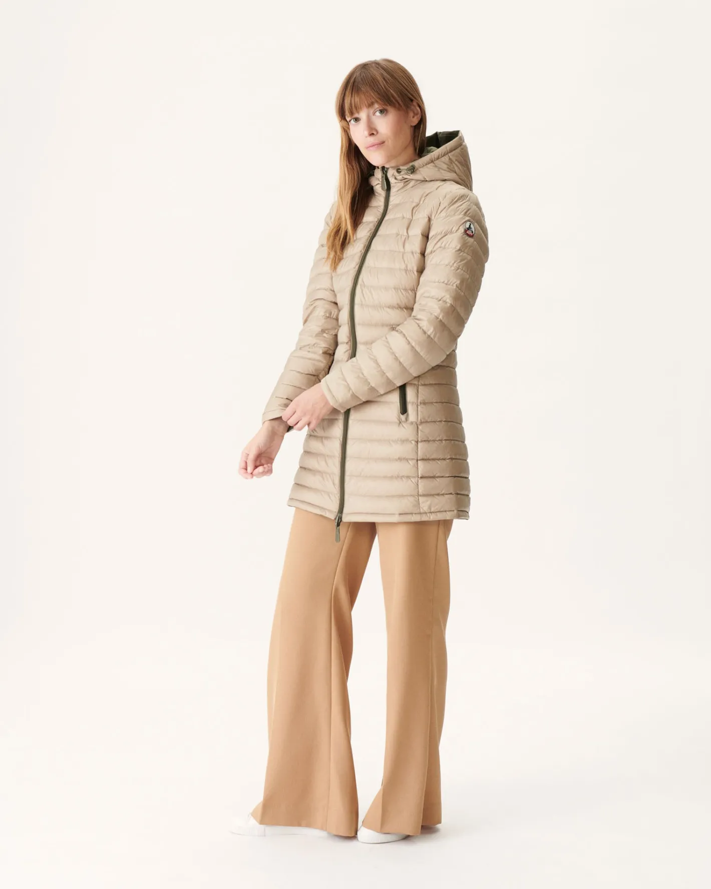 Donzen Jassen & Jacks-JOTT Doudoune Reversible Army/Beige Moscou 852 Army/Beige