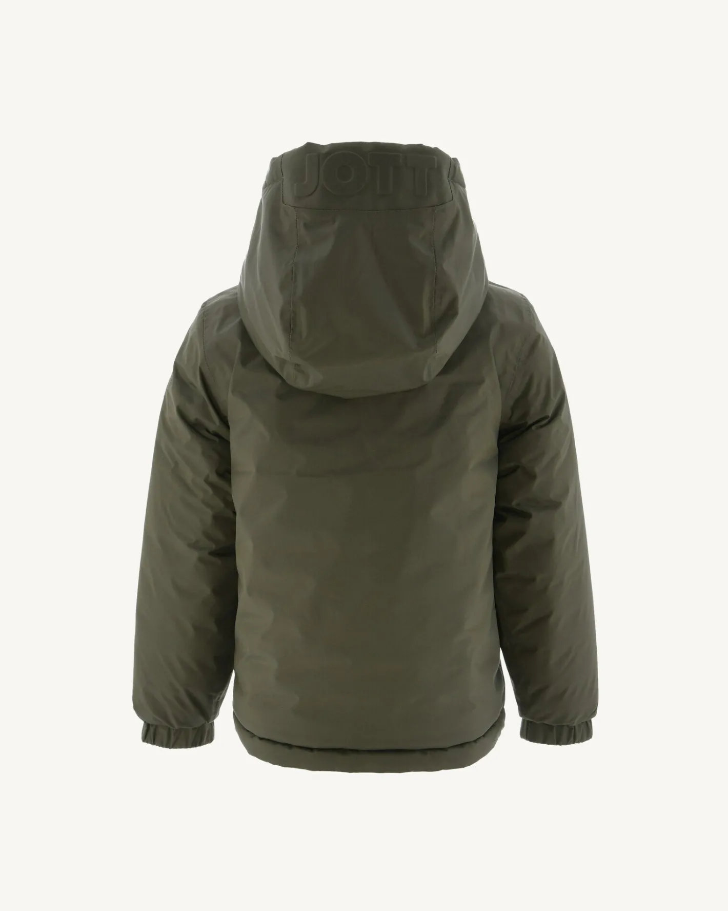 Donzen Jassen-JOTT Doudoune Reversible Army/Monogram Rouge Vif Enfant Zurich 2553 Army/Monogram Fire Red