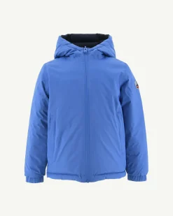Donzen Jassen-JOTT Doudoune Reversible Azur/Marine Enfant Zurich 1830 Azure/Navy