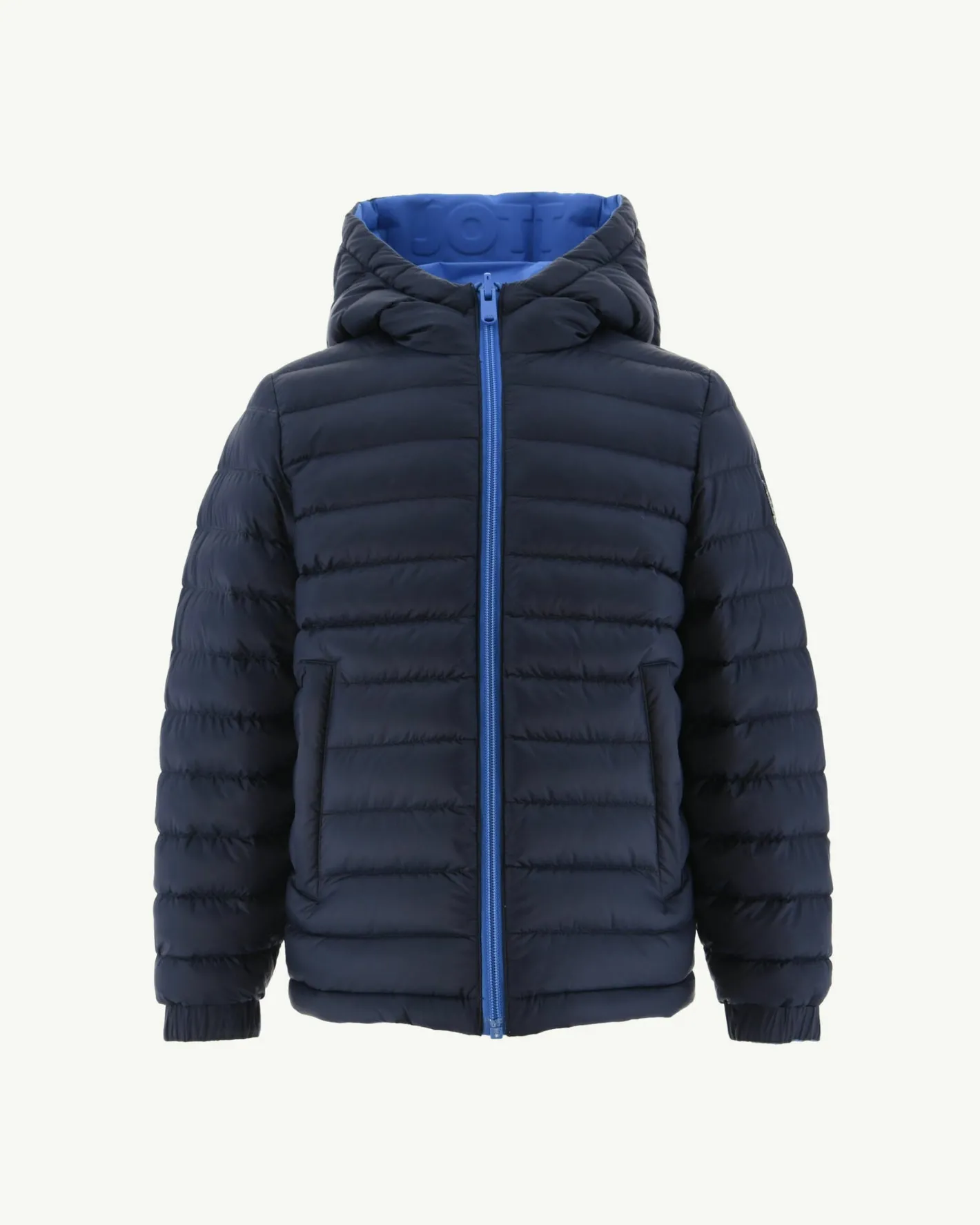 Donzen Jassen-JOTT Doudoune Reversible Azur/Marine Enfant Zurich 1830 Azure/Navy