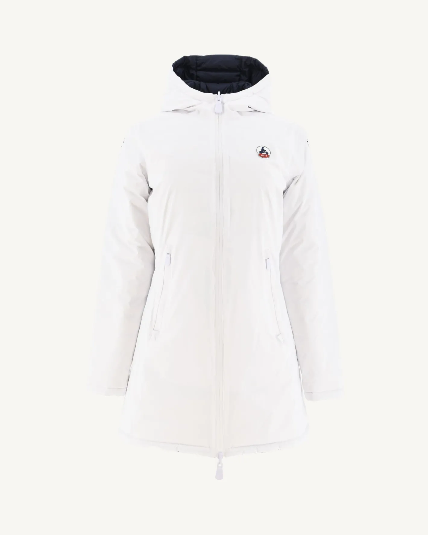 Donzen Jassen & Jacks-JOTT Doudoune Reversible Blanc/Marine Moscou 913 Blanc/Marine