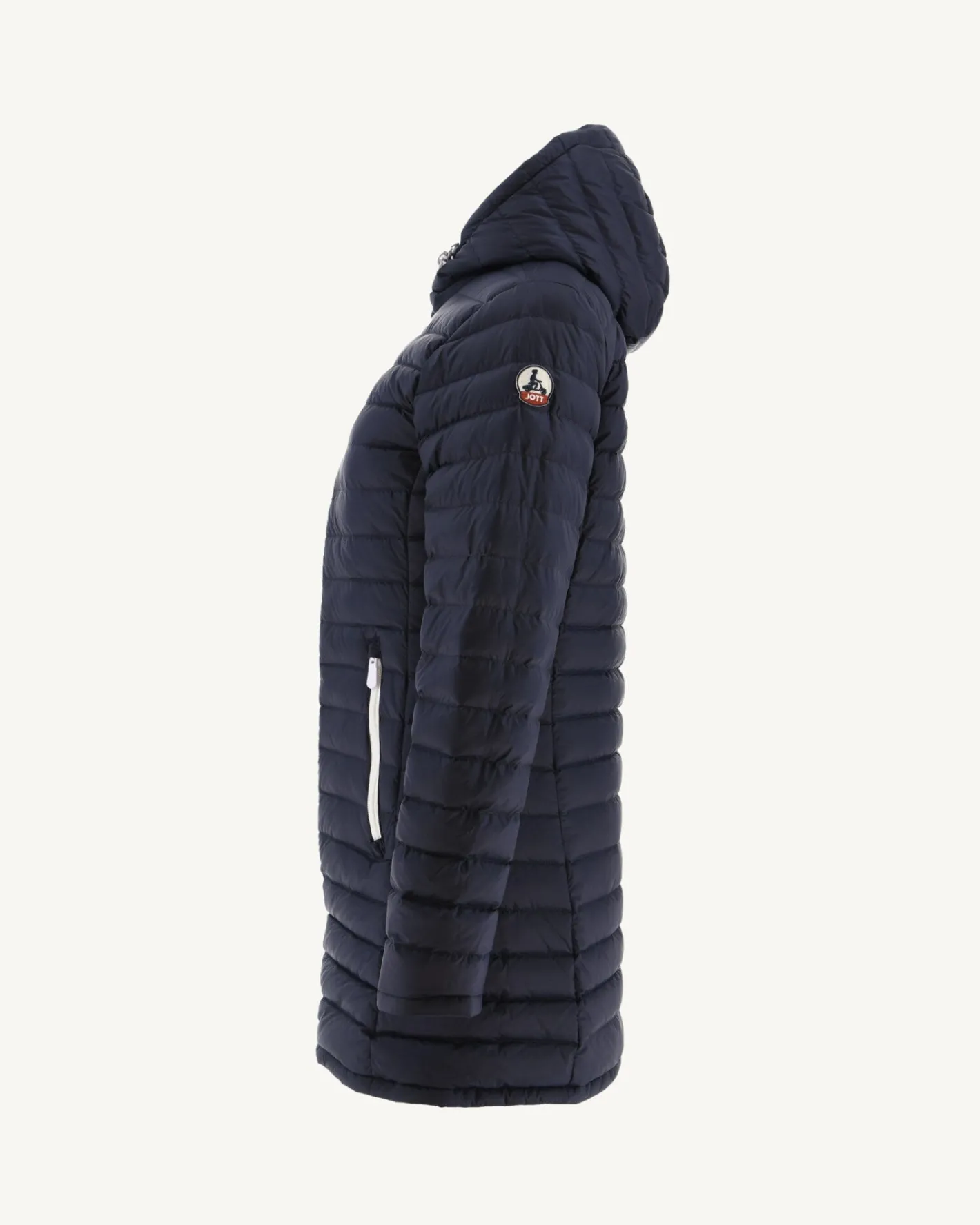 Donzen Jassen & Jacks-JOTT Doudoune Reversible Blanc/Marine Moscou 913 Blanc/Marine