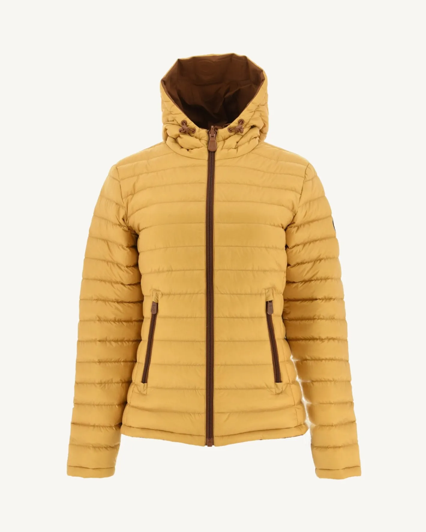 Donzen Jassen & Jacks-JOTT Doudoune Reversible Caramel/Moutarde Vienne 828 Caramel/Moutarde