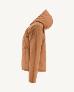 Donzen Jassen & Jacks-JOTT Doudoune Reversible Caramel/Moutarde Vienne 828 Caramel/Moutarde