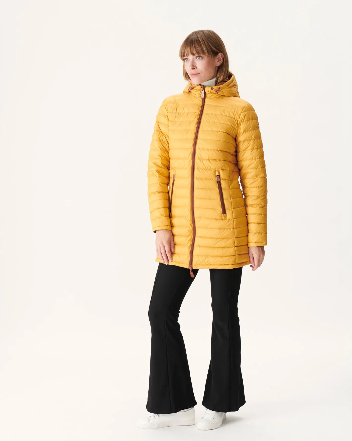Donzen Jassen & Jacks-JOTT Doudoune Reversible Caramel/Moutarde Moscou 828 Caramel/Moutarde