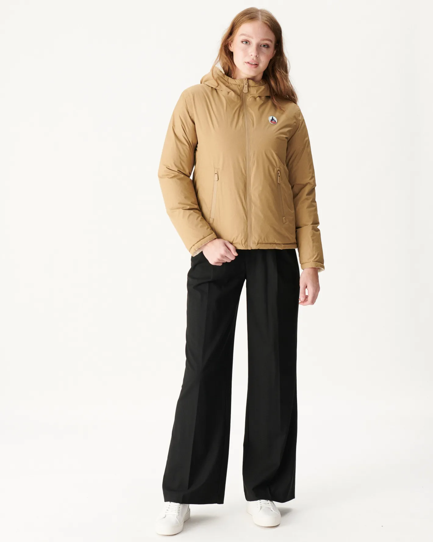 Donzen Jassen & Jacks-JOTT Doudoune Reversible Grand Froid Beige/Ecru Victoria 809 Beige/Ecru