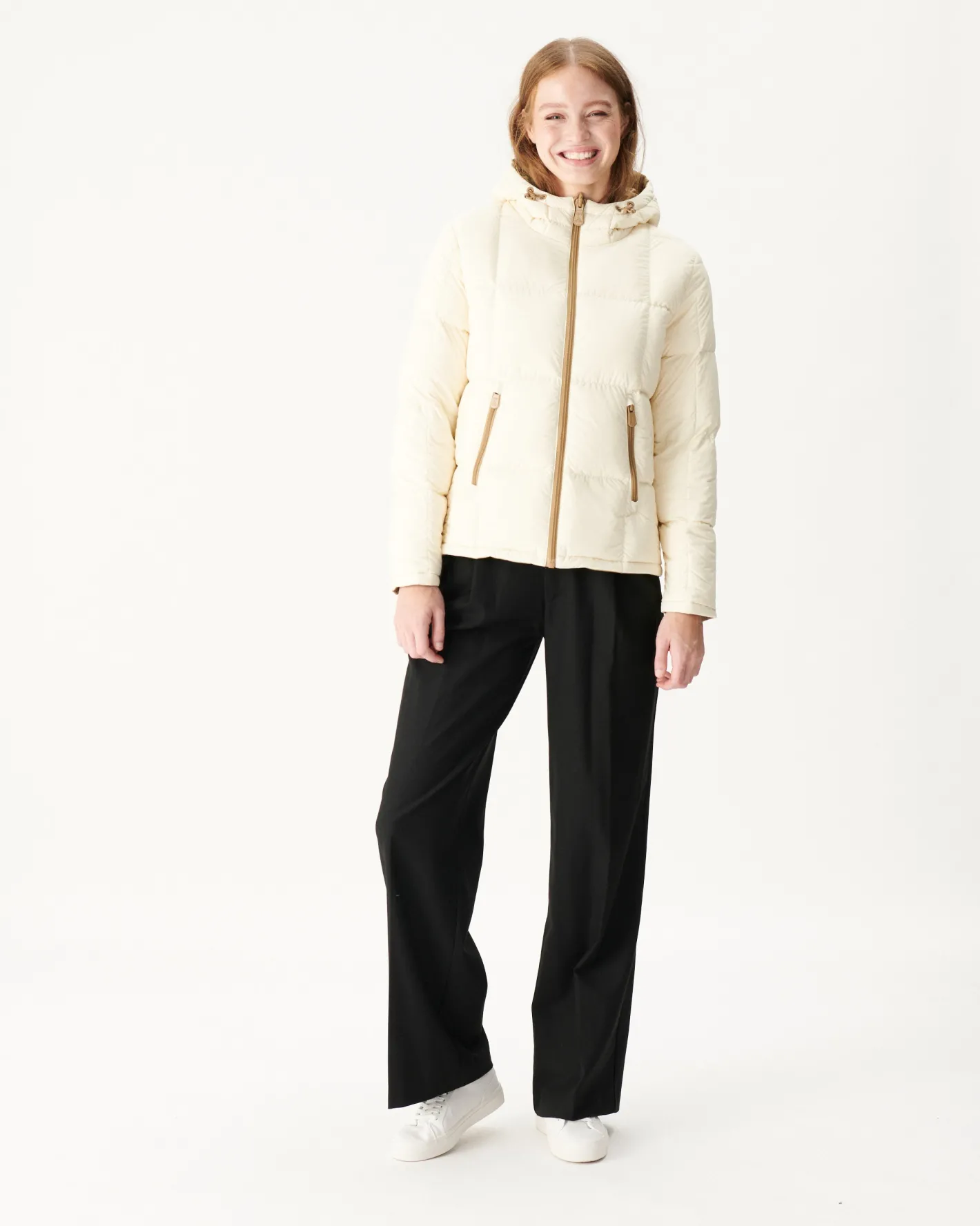 Donzen Jassen & Jacks-JOTT Doudoune Reversible Grand Froid Beige/Ecru Victoria 809 Beige/Ecru