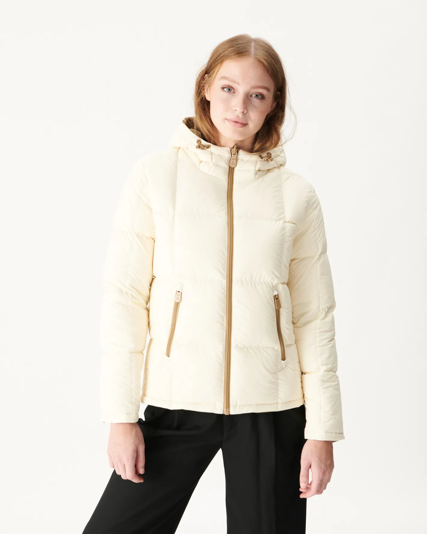 Donzen Jassen & Jacks-JOTT Doudoune Reversible Grand Froid Beige/Ecru Victoria 809 Beige/Ecru