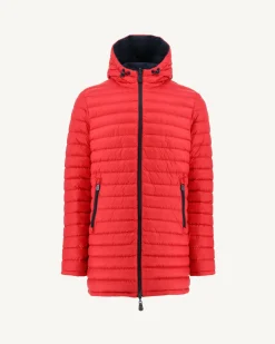 Donzen Jassen & Jacks-JOTT Doudoune Reversible Marine/Rouge Amsterdam 189 Marine/Rouge