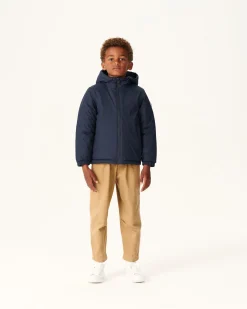 Donzen Jassen-JOTT Doudoune Reversible Marine Enfant Zurich 104 Navy