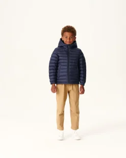 Donzen Jassen-JOTT Doudoune Reversible Marine Enfant Zurich 104 Navy