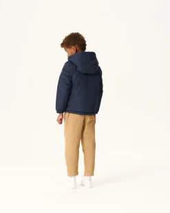Donzen Jassen-JOTT Doudoune Reversible Marine Enfant Zurich 104 Navy