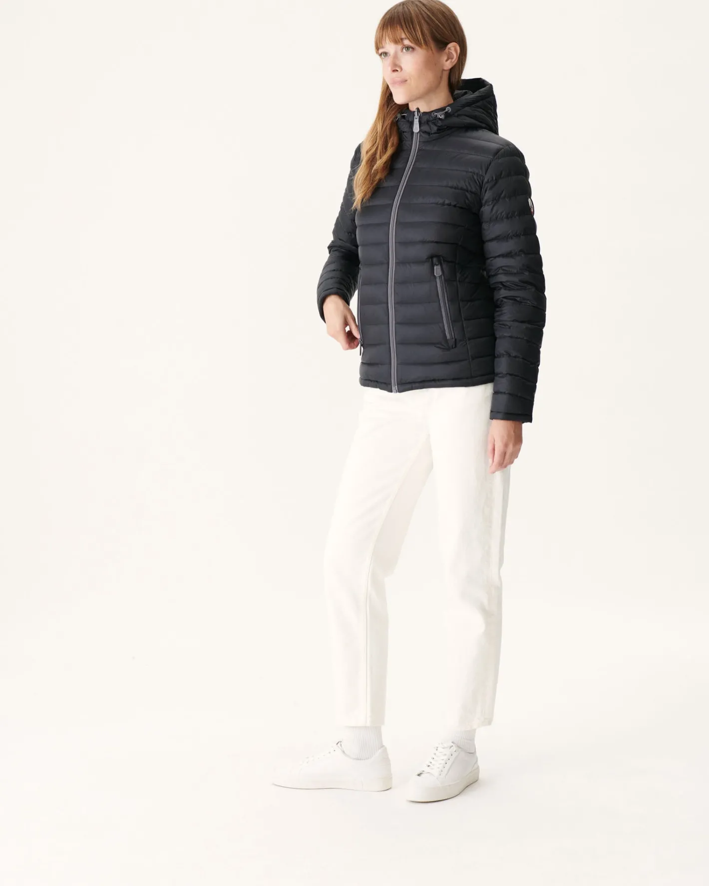 Donzen Jassen & Jacks-JOTT Doudoune Reversible Noir Vienne 999 Black