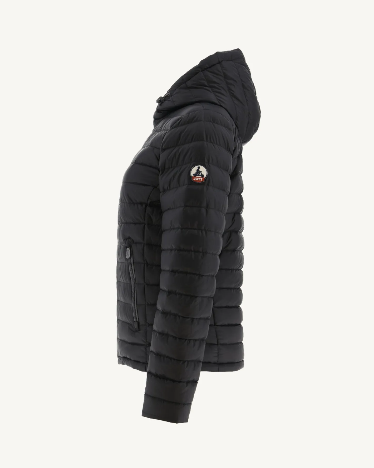 Donzen Jassen & Jacks-JOTT Doudoune Reversible Noir Vienne 999 Black