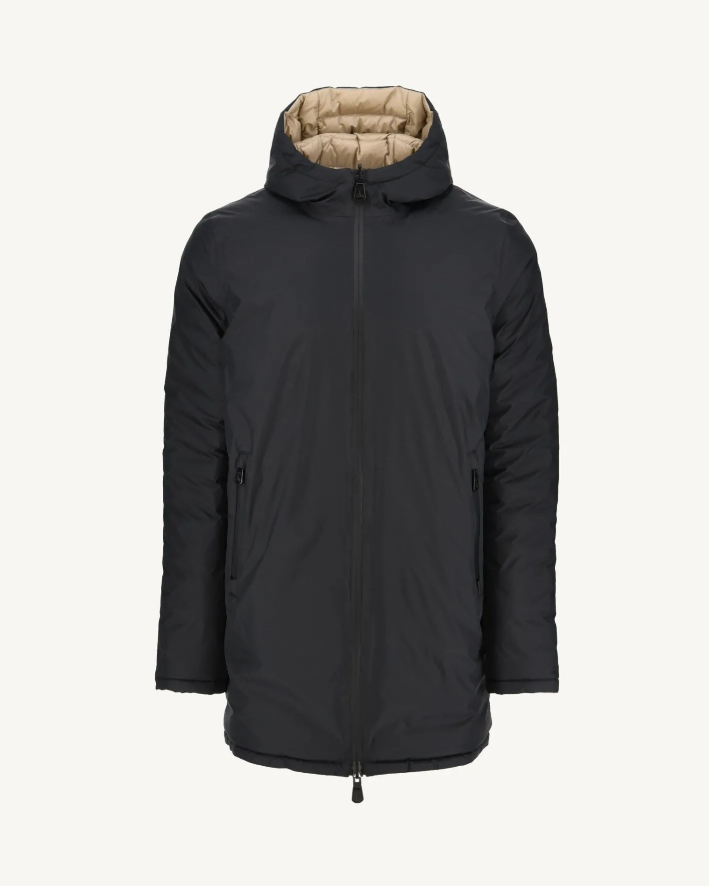 Donzen Jassen & Jacks-JOTT Doudoune Reversible Noir/Beige Amsterdam 988 Noir/Beige